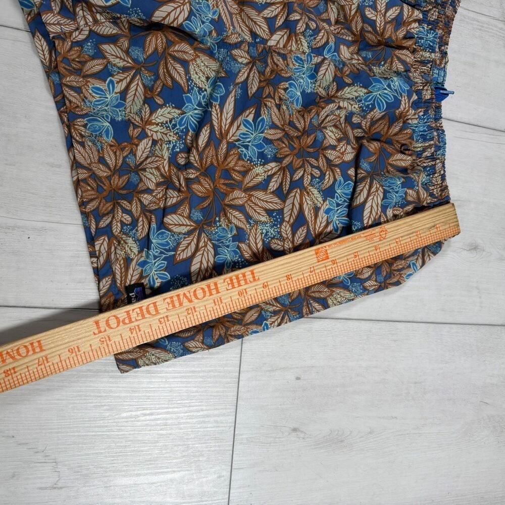 Patagonia Baggies Shorts 5" Hevea Leaves Blue Mesh Swim Trunks Men’s Medium - Picture 7 of 7